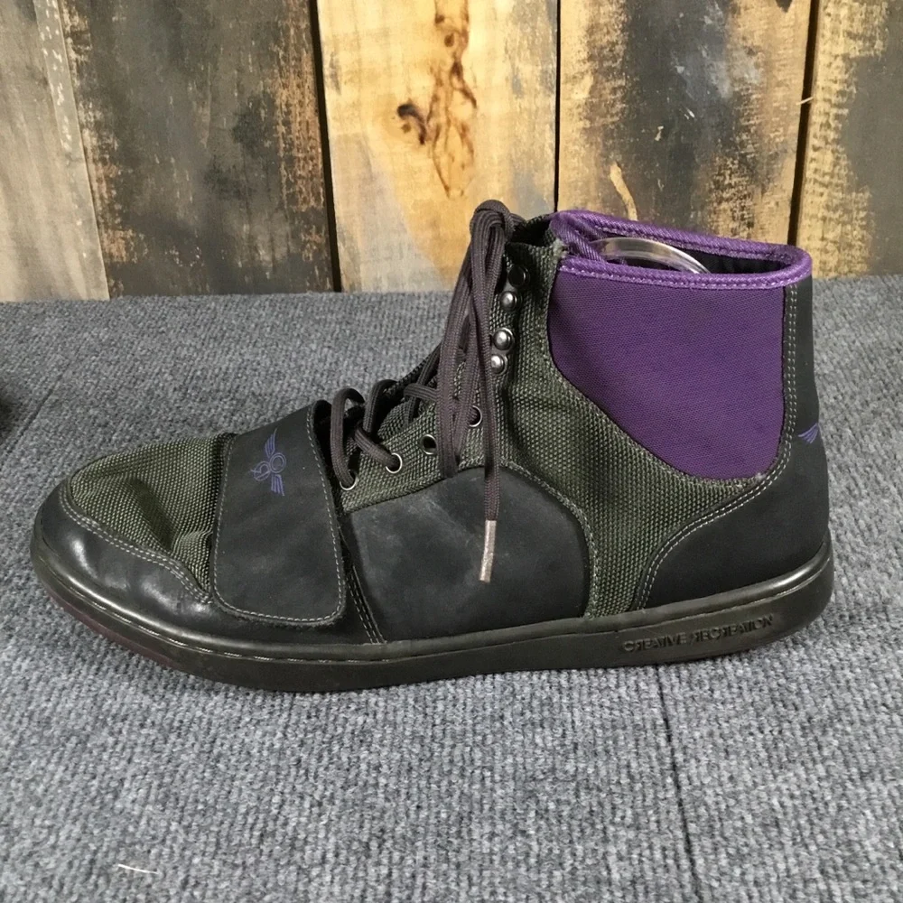 Creative Recreation high top fashion boot sneakers men’s size 13